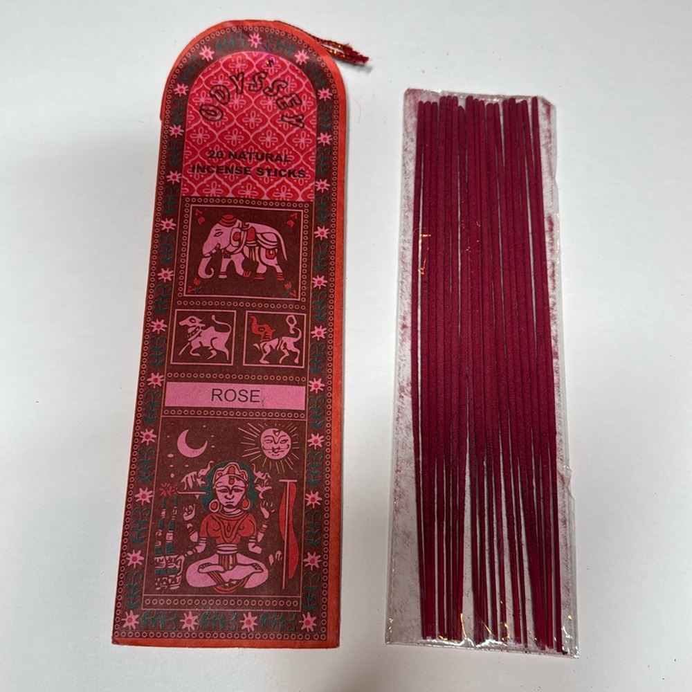 ❤️3/$30 Odyssey Rose Incense Sticks (19)
